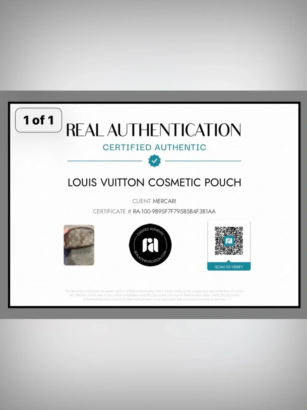 Louis Vuitton Monogram Cosmetic Pouch - EUC! - Picture 12 of 12